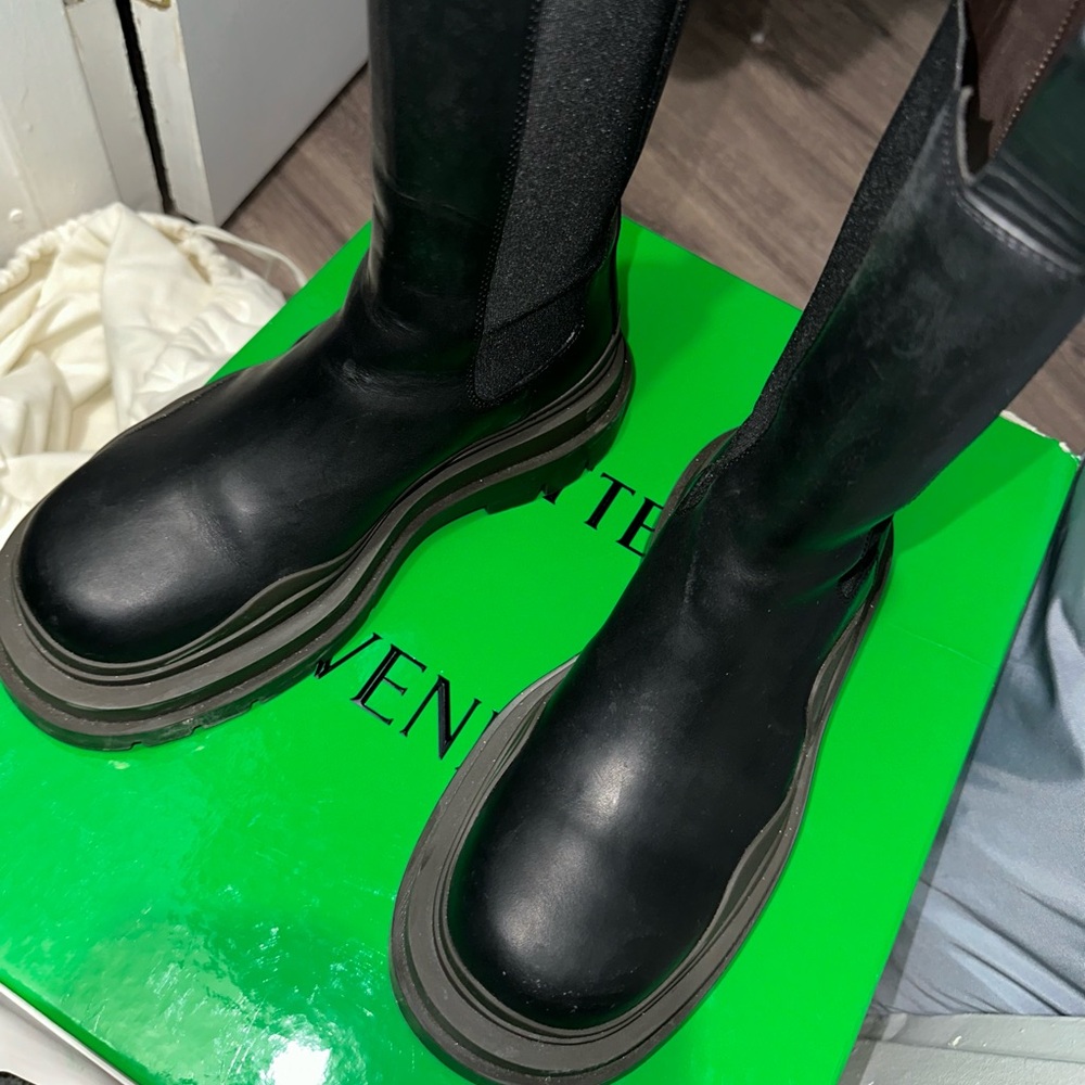 Bottega Veneta women’s tire boot